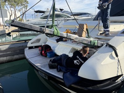 Démontage réparation et remontage d'une passerelle